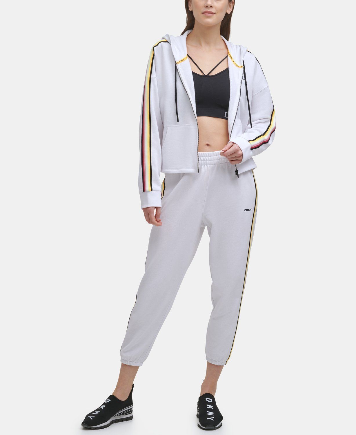 

Брюки женские DKNY DP1P2705 белые S, DP1P2705
