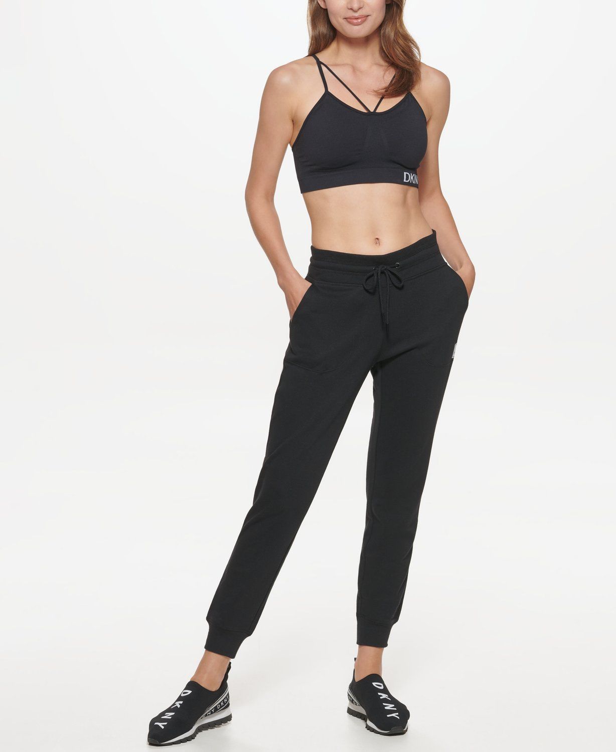 

Брюки женские DKNY DP1P2160 черные XS, DP1P2160