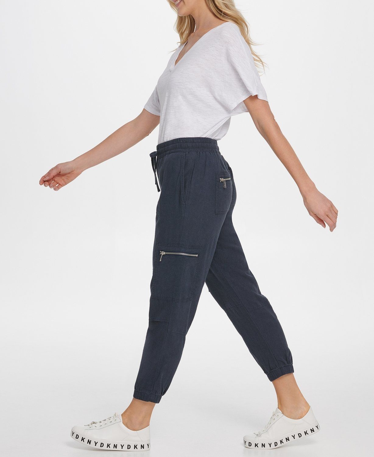 

Брюки женские DKNY E12KIE03 синие XS, E12KIE03