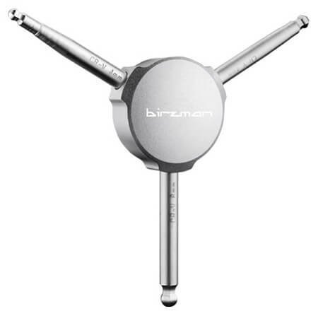 

Шестигранник Birzman Y-Grip 4/5/6mm Ball Point Hex Key Set (BM14-YGRIP-B4), Серебристый