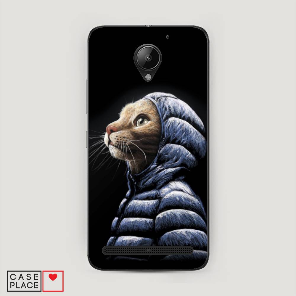 

Чехол Awog "Кот в капюшоне" для Lenovo Vibe C2