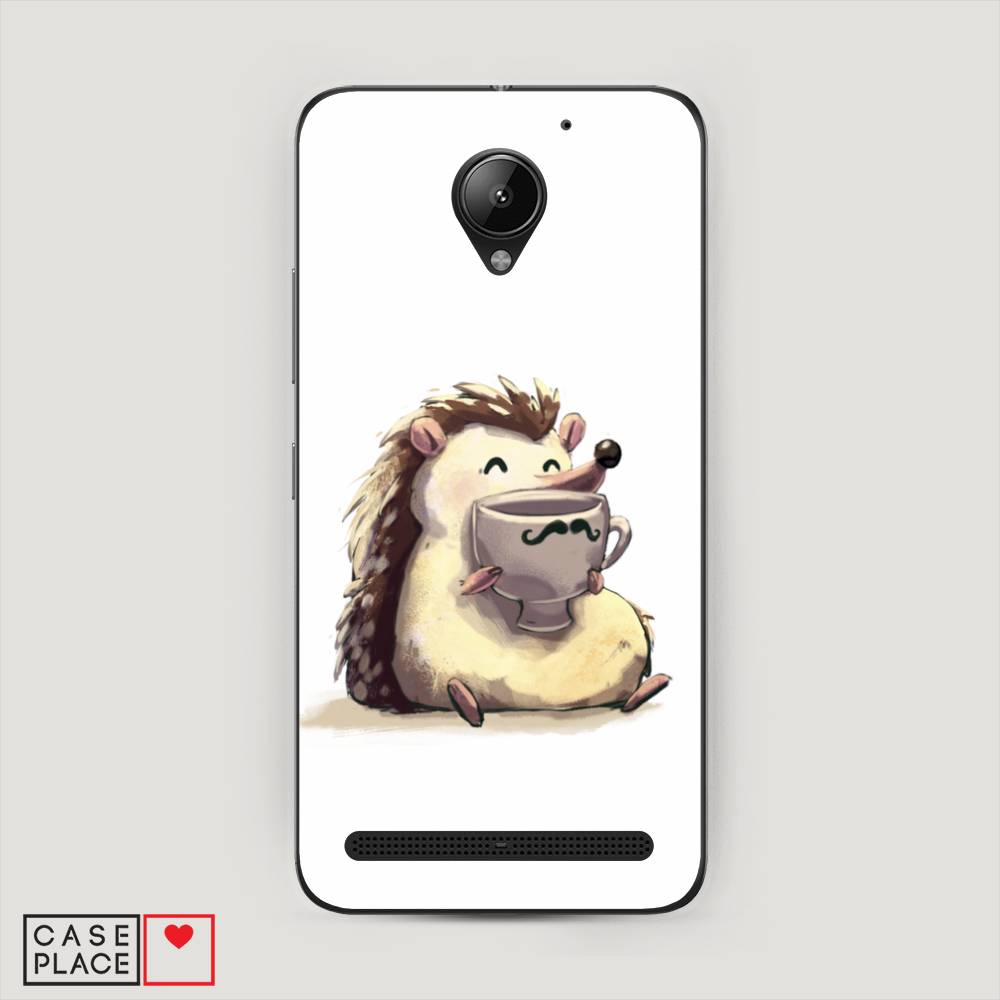 

Чехол Awog "Еж кофеман" для Lenovo Vibe C2