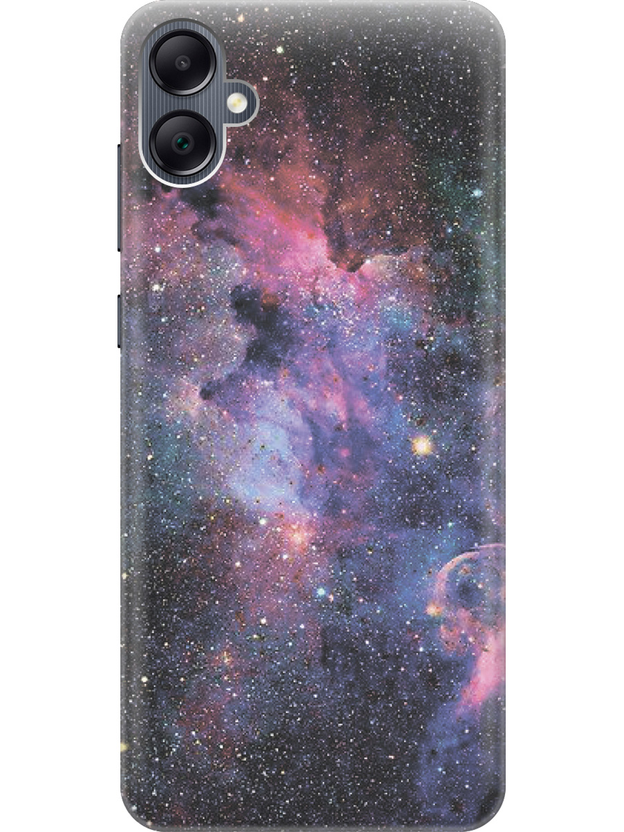 

Силиконовый чехол на Samsung Galaxy A05 "Открытый космос", Голубой;синий, 20001452