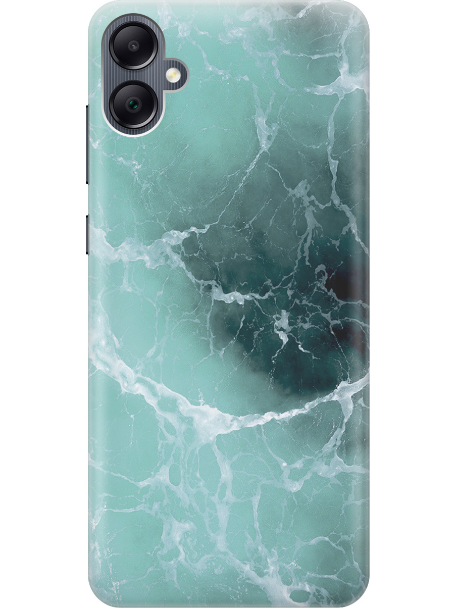 

Силиконовый чехол на Samsung Galaxy A05 "Лазурный океан", Белый;зеленый;черный, 20001452