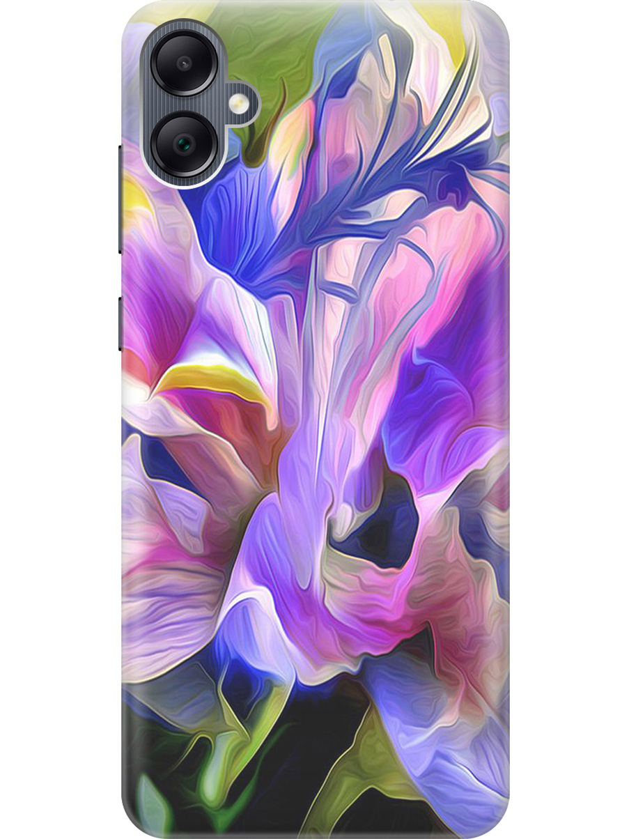 

Силиконовый чехол на Samsung Galaxy A05 "Цветочная абстракция", Зеленый;синий;фиолетовый, 20001452
