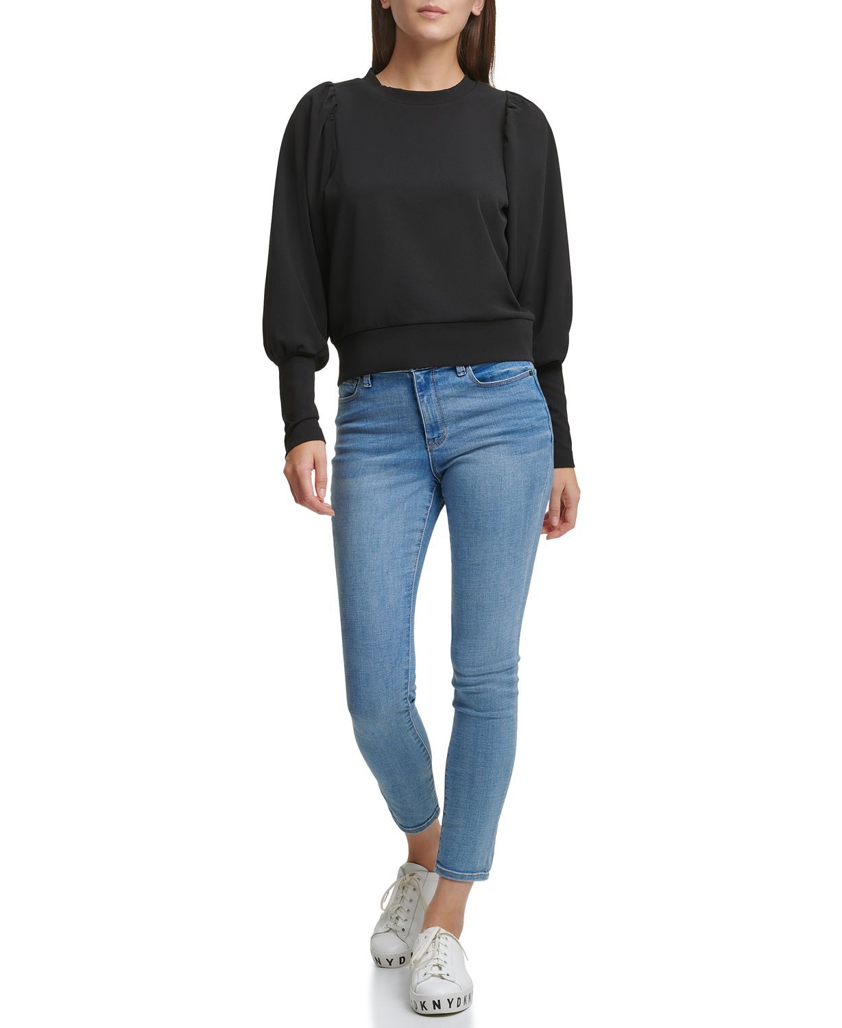

Блуза женская DKNY P1AHXHVW черная S, P1AHXHVW