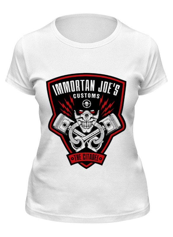 

Футболка женская Printio Бессмертный джо (безумный макс) белая S, Белый, Бессмертный джо (безумный макс)