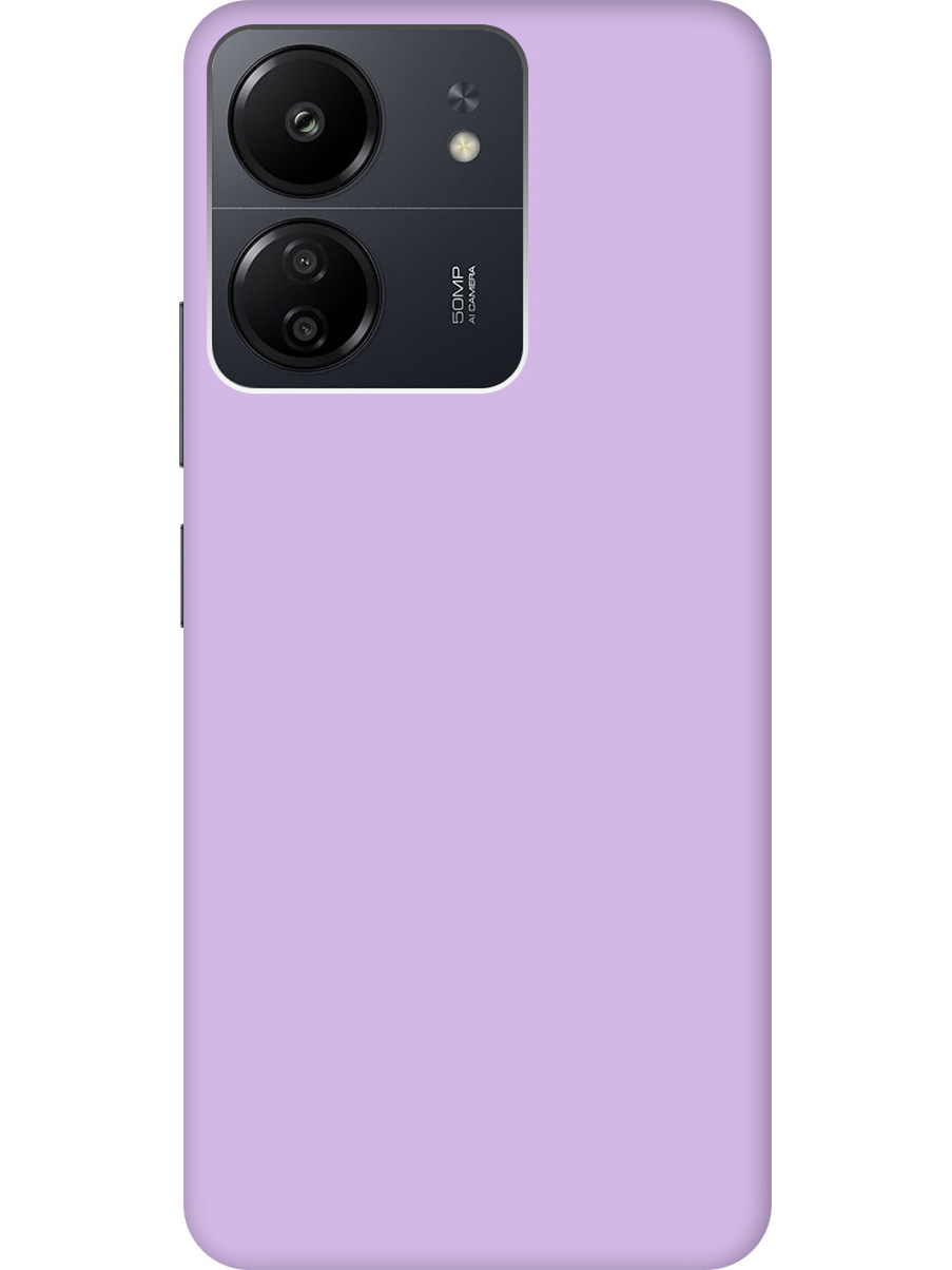 

Силиконовый чехол на Xiaomi Redmi 13C "сиреневый" сиреневый, Фиолетовый, 20001467