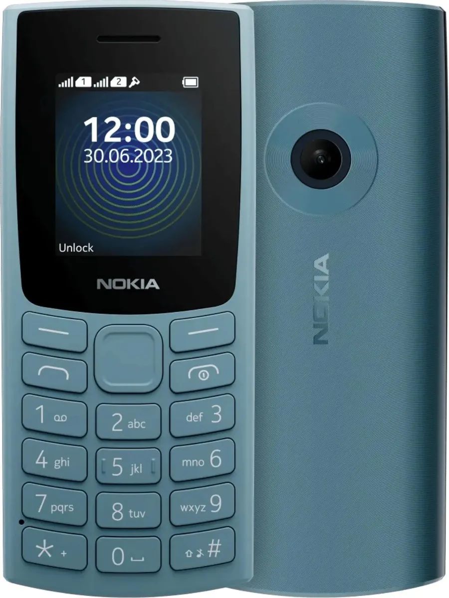 Сотовый телефон Nokia 110 (TA-1567) DS EAC,  синий