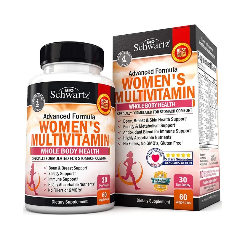 BioShwartz Women's Multivitamin, 60 капсул