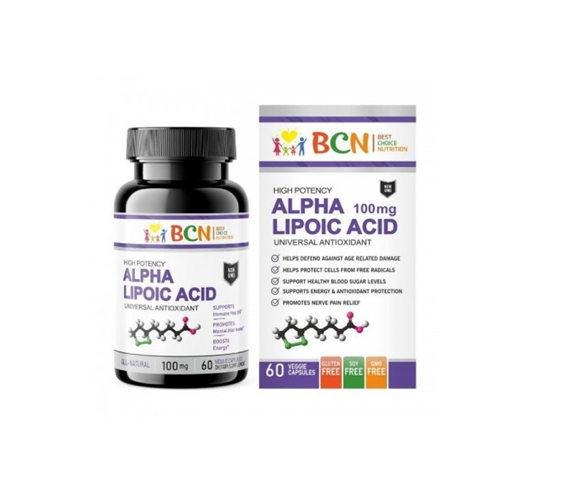 BCN Alpha Lipoic Acid 100mg, 60 капсул