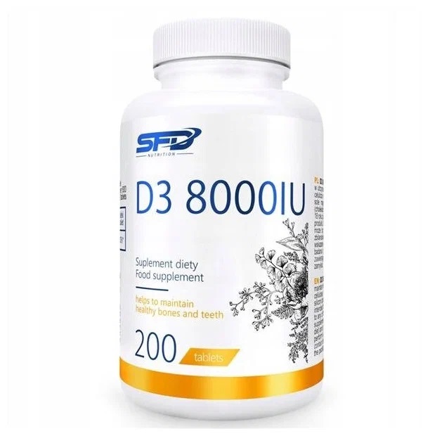 SFD D3 8000IU, 200 таблеток