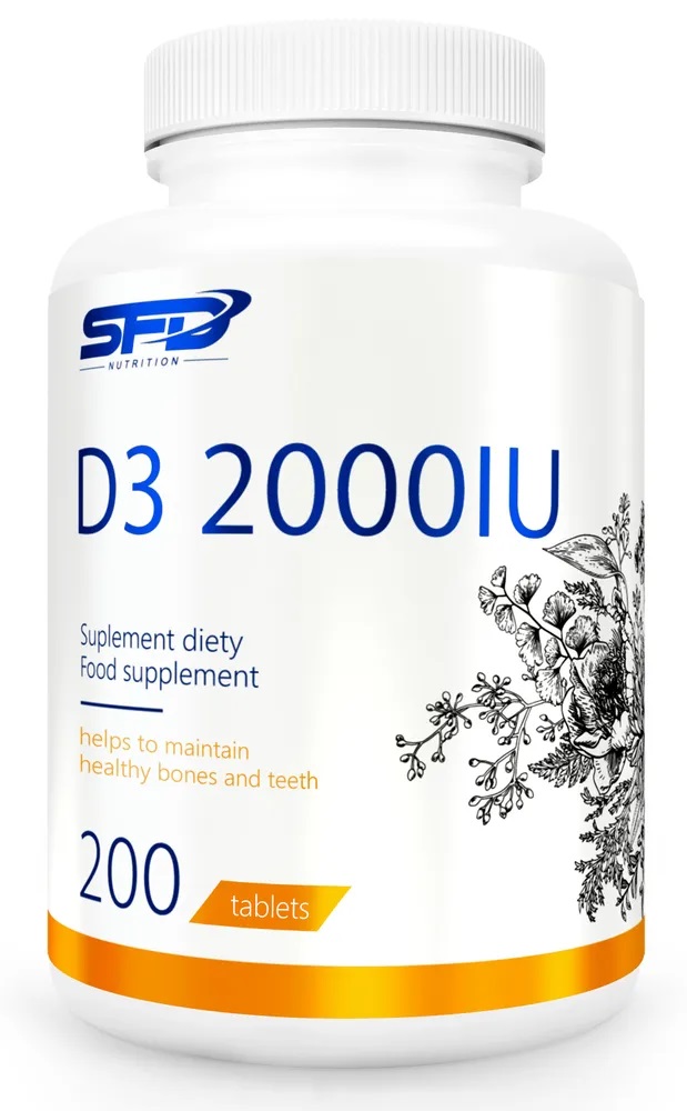 SFD Vitamin D3 2000МЕ, 200 таблеток