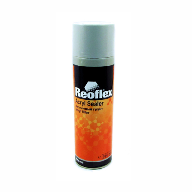 Грунтовка Reoflex 1К 520Мл Черная Аэрозоль Reoflex арт. Ц0013029