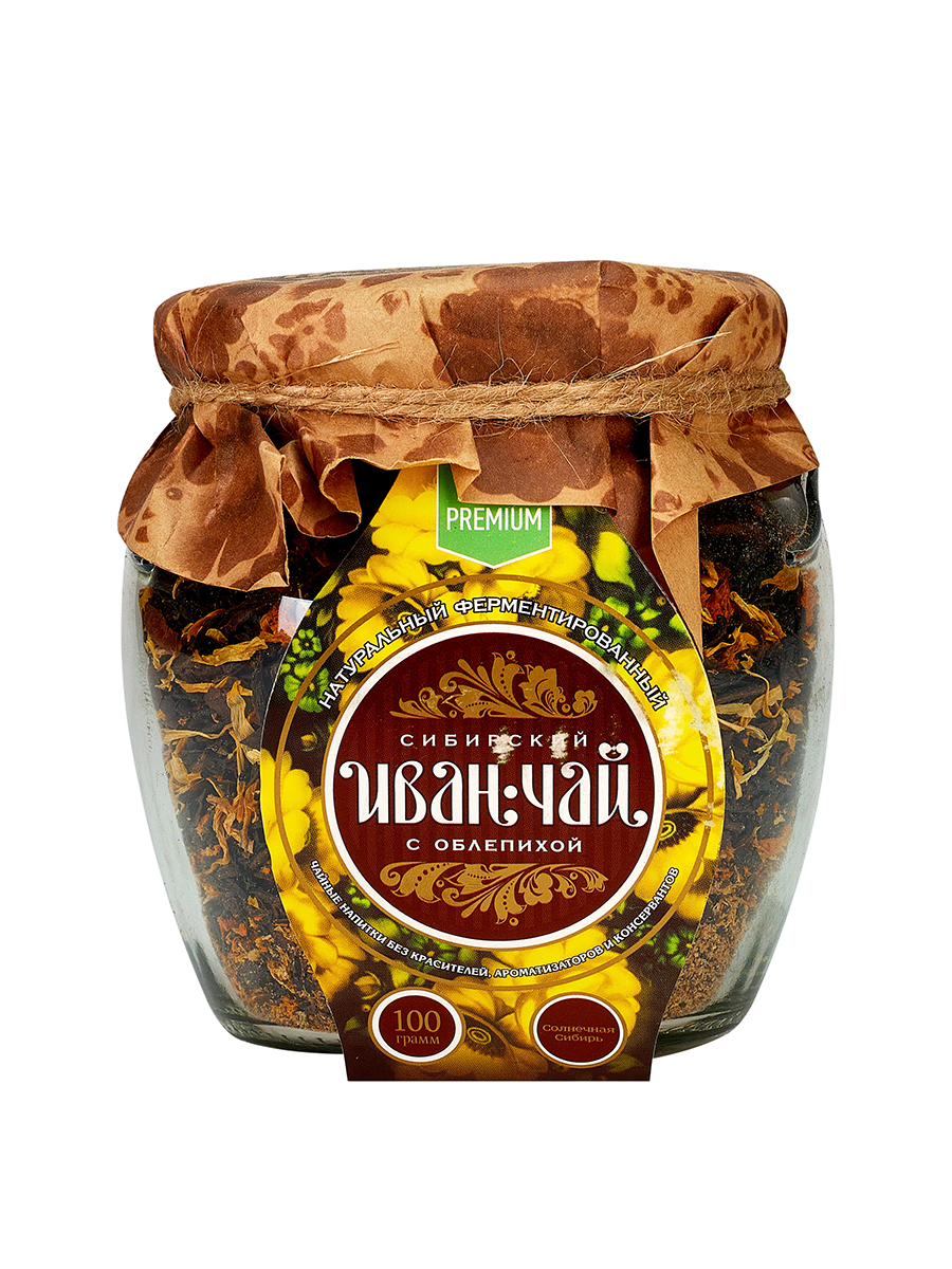

Сибирский Иван-чай с облепихой, 100 гр, 110000116