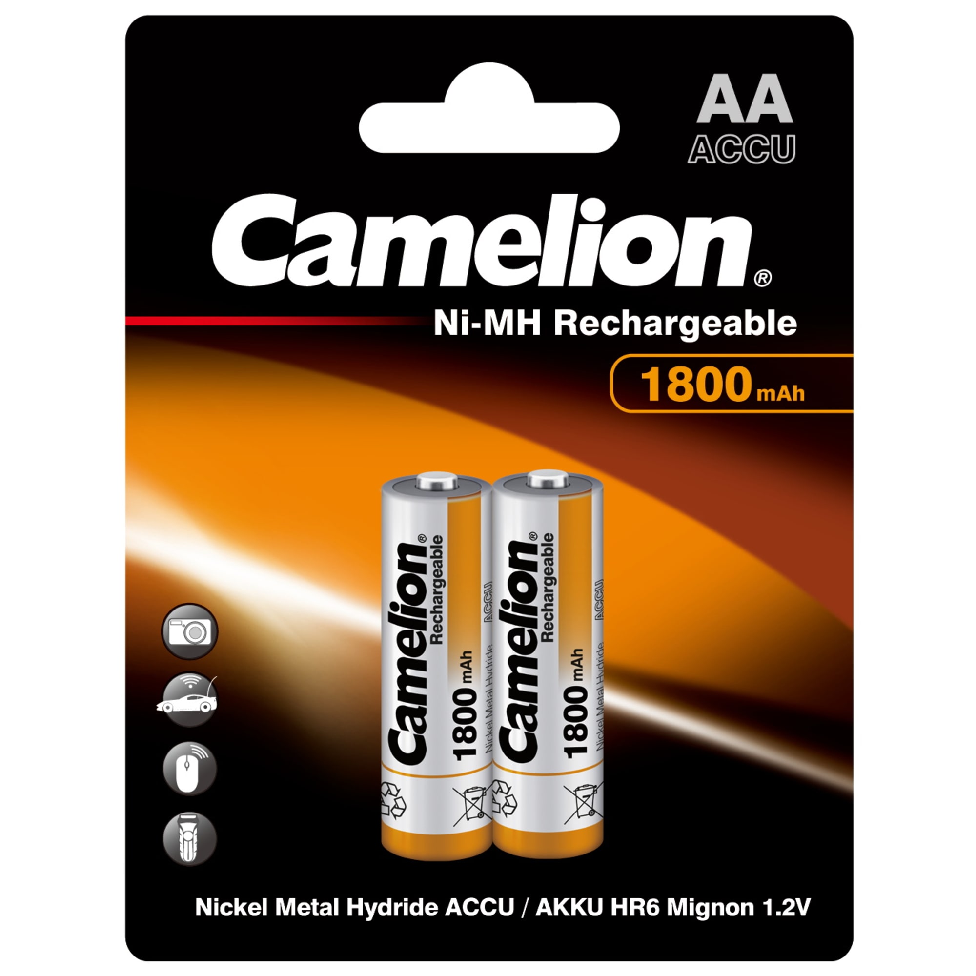Батарейки Camelion 3001 аккумуляторные
