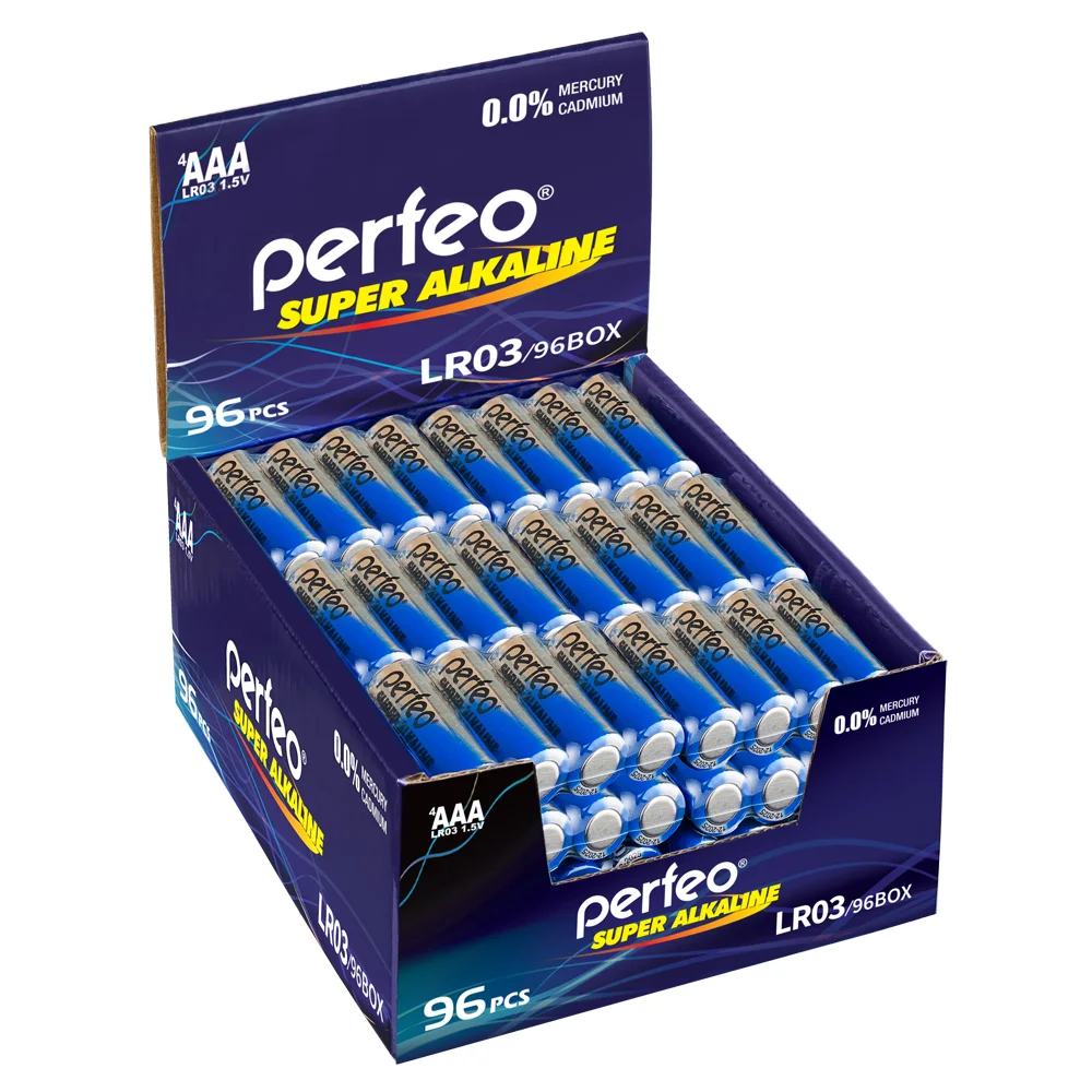 

Батарейки Perfeo LR03/96BOX, LR03/96BOX
