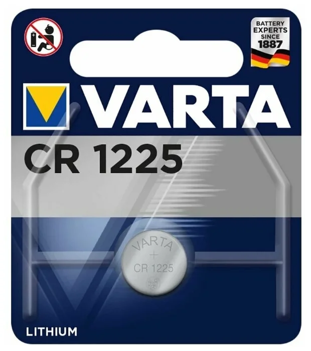 

Батарейка Varta VR CR1225/1BL, VR CR1225/1BL