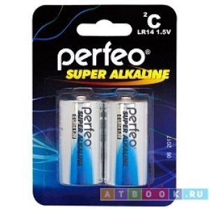 

Perfeo LR14/2BL Батарейка PF LR14/2BL