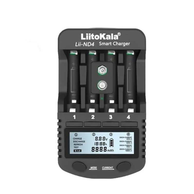 Зарядное устройство LiitoKala Lii-ND4, 8823