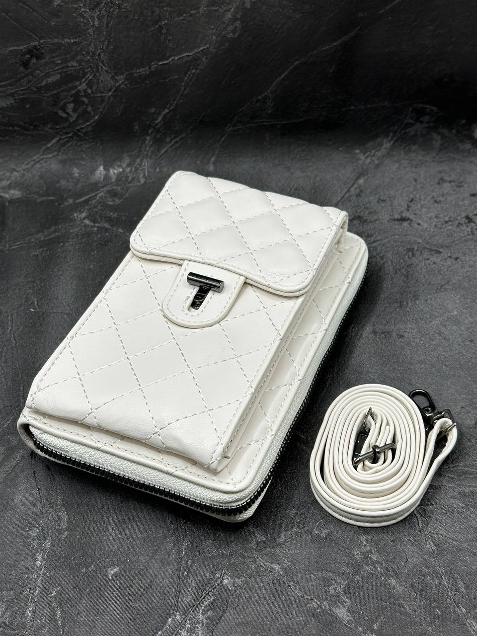 Сумка кросс-боди женская SunGold 5755 белая