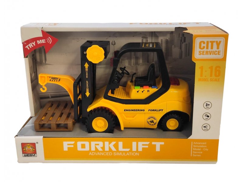

Вилочный погрузчик инерционный Devik Toys 3911186
