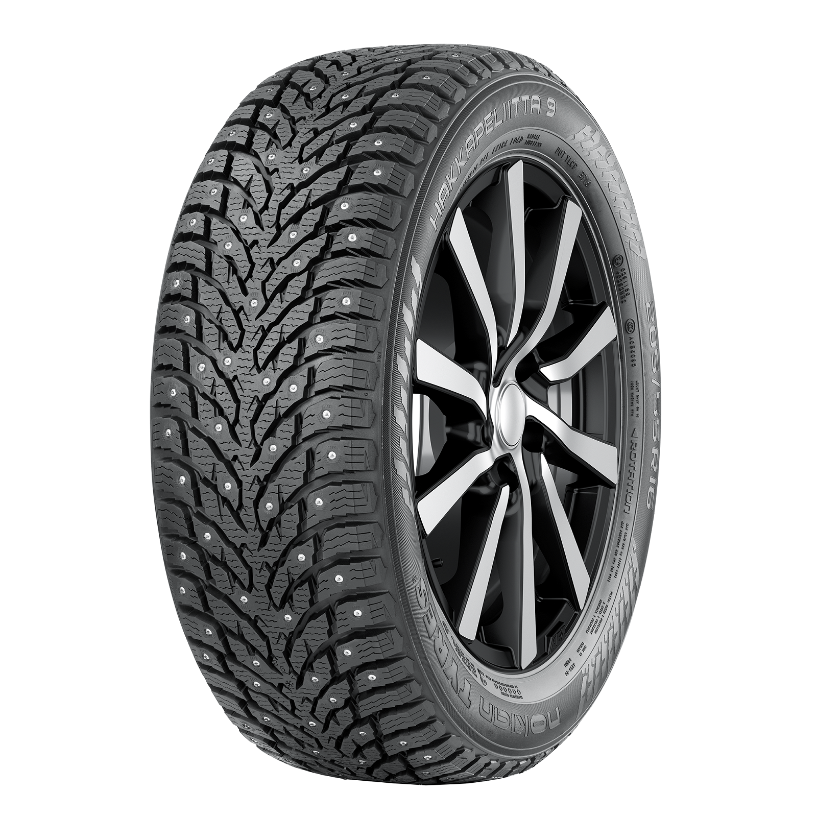 

Автошина шипованная Nokian Tyres 195/60/16 T 93 Hakkapeliitta 9 XL Ш., Hakkapeliitta 9