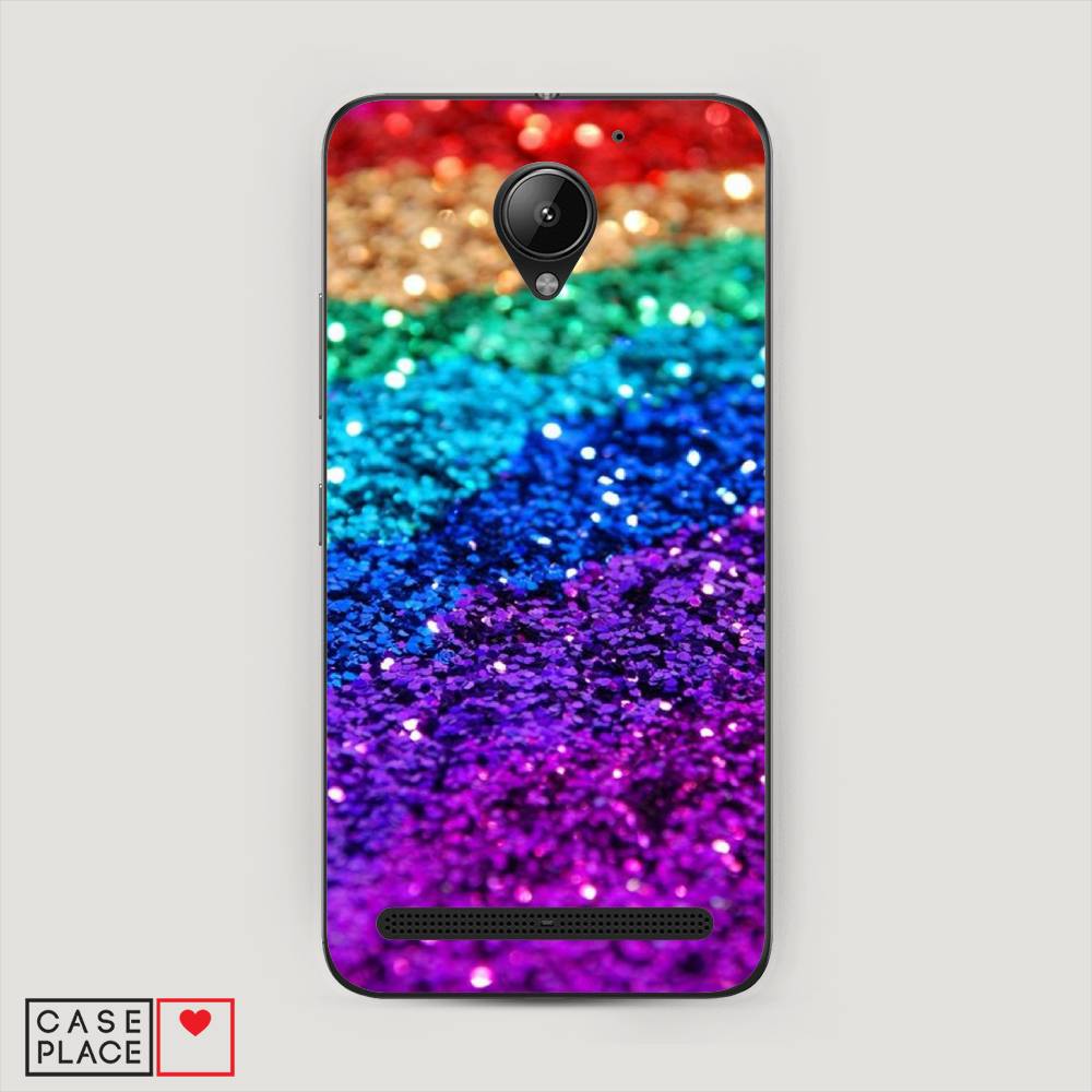 

Чехол Awog "Блестящая радуга рисунок" для Lenovo Vibe C2