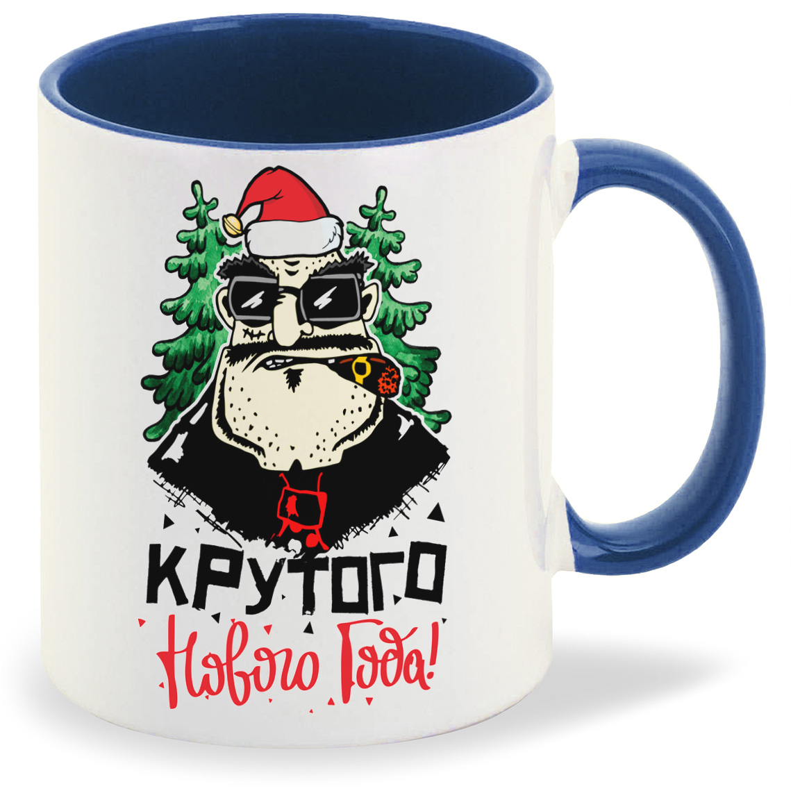 

Кружка CoolPodarok Прикол Крутого нового года, Прикол Крутого нового года
