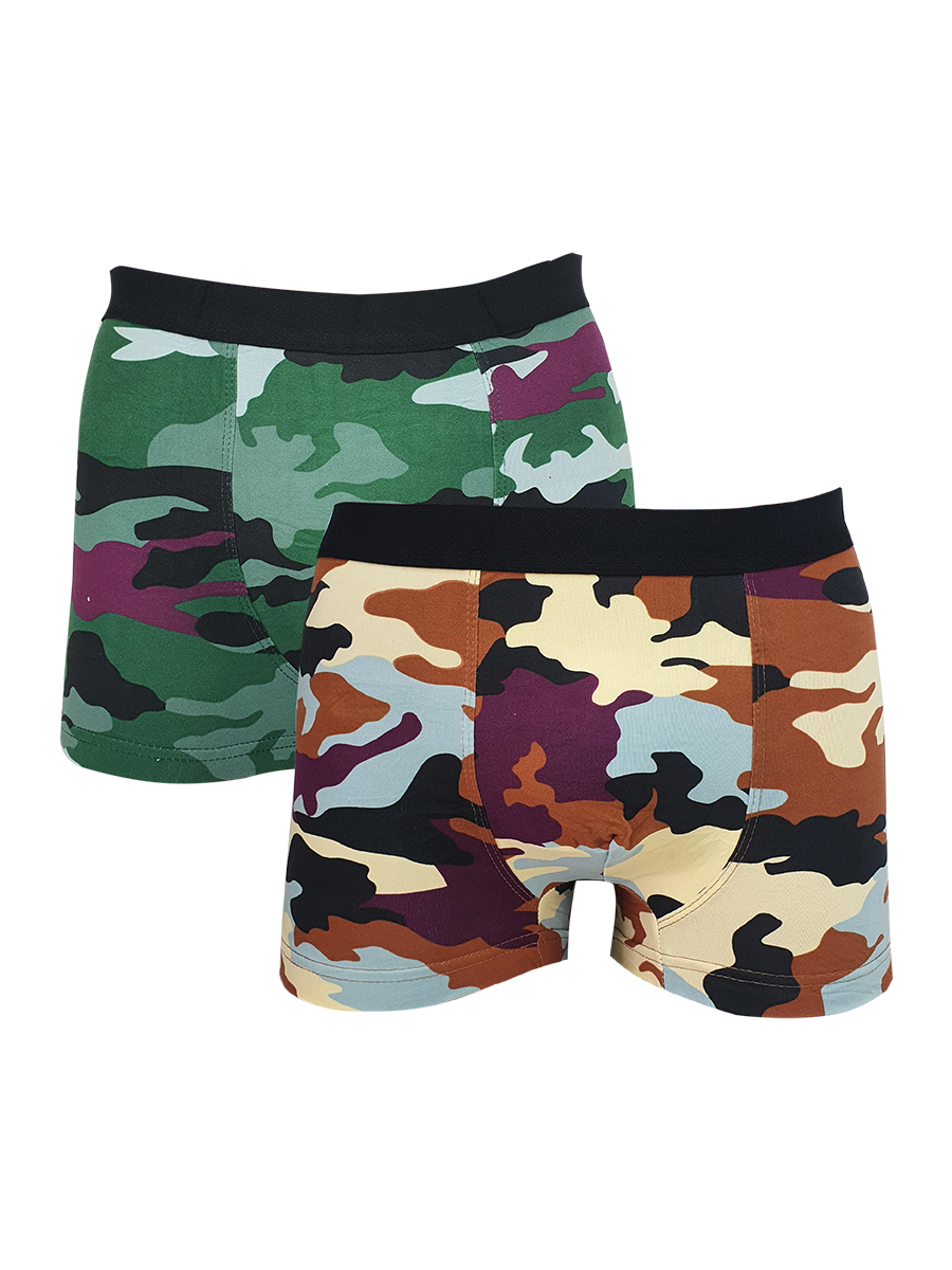 

Комплект трусов мужских BOKAI 8023 разноцветных XL 2 шт./уп., 8023