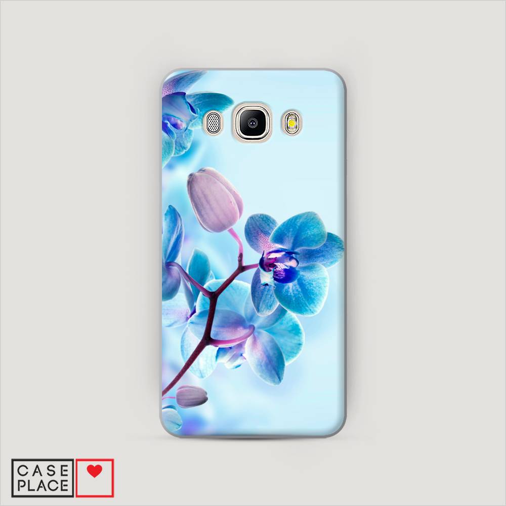 

Чехол Awog "Голубая орхидея" для Samsung Galaxy J7 2016, 23040-6