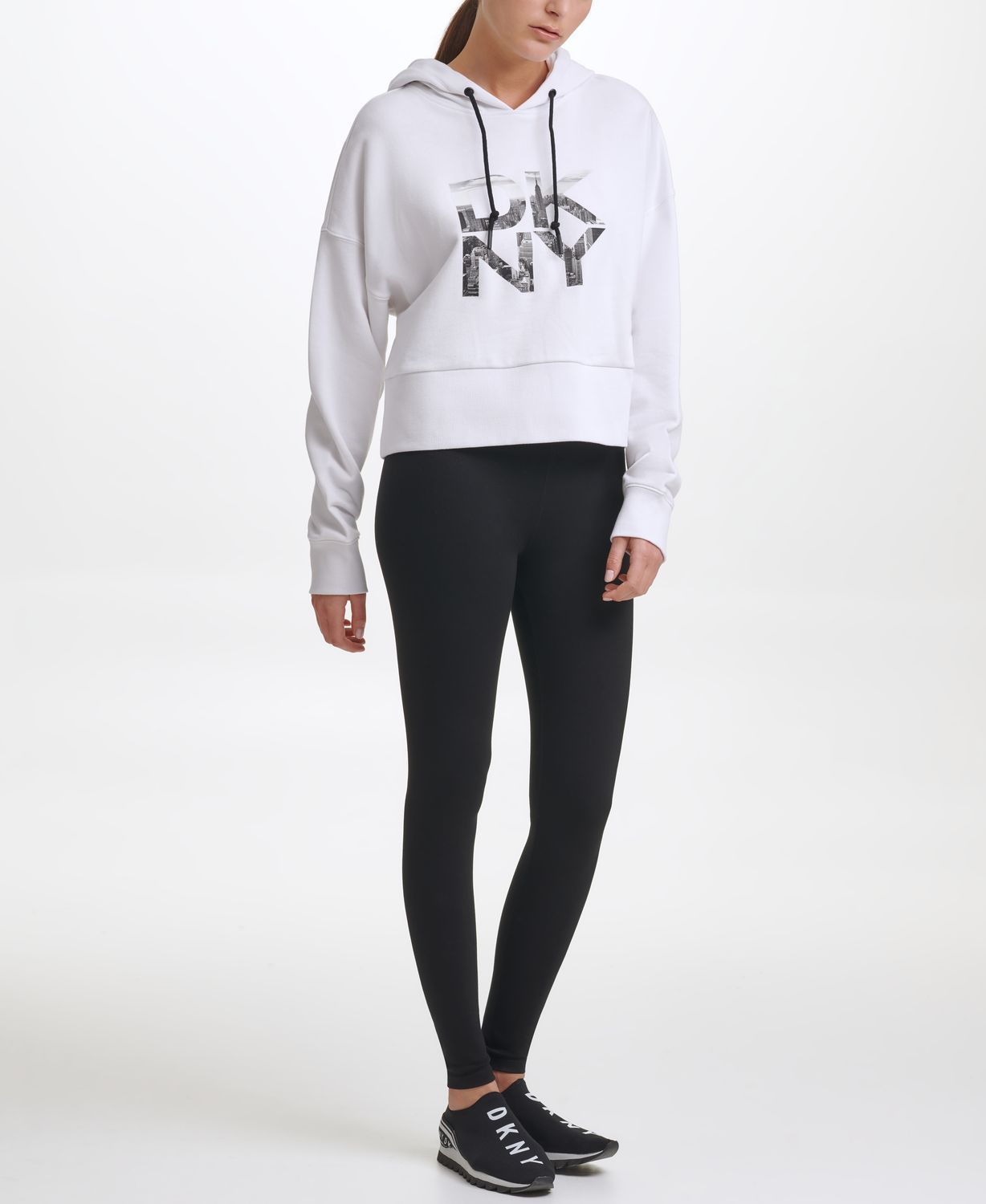 

Толстовка женская DKNY DP1T8011 белая M, DP1T8011