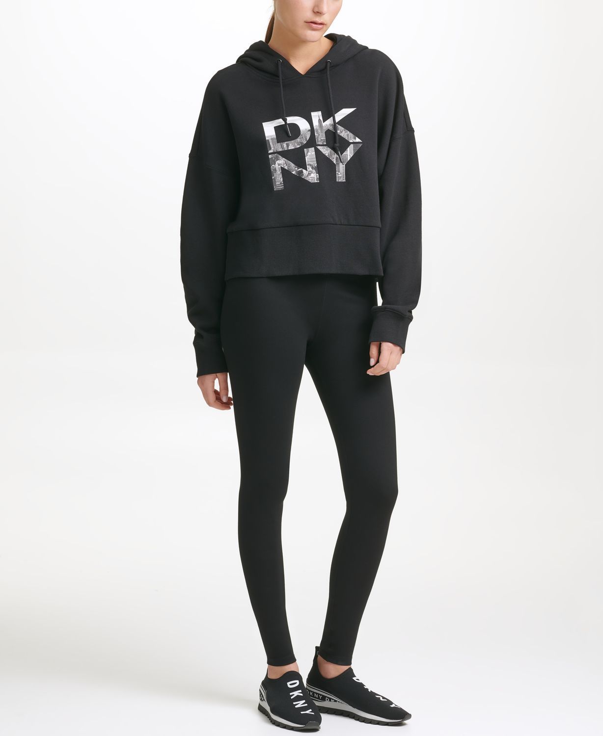 

Толстовка женская DKNY DP1T8011 черная S, DP1T8011