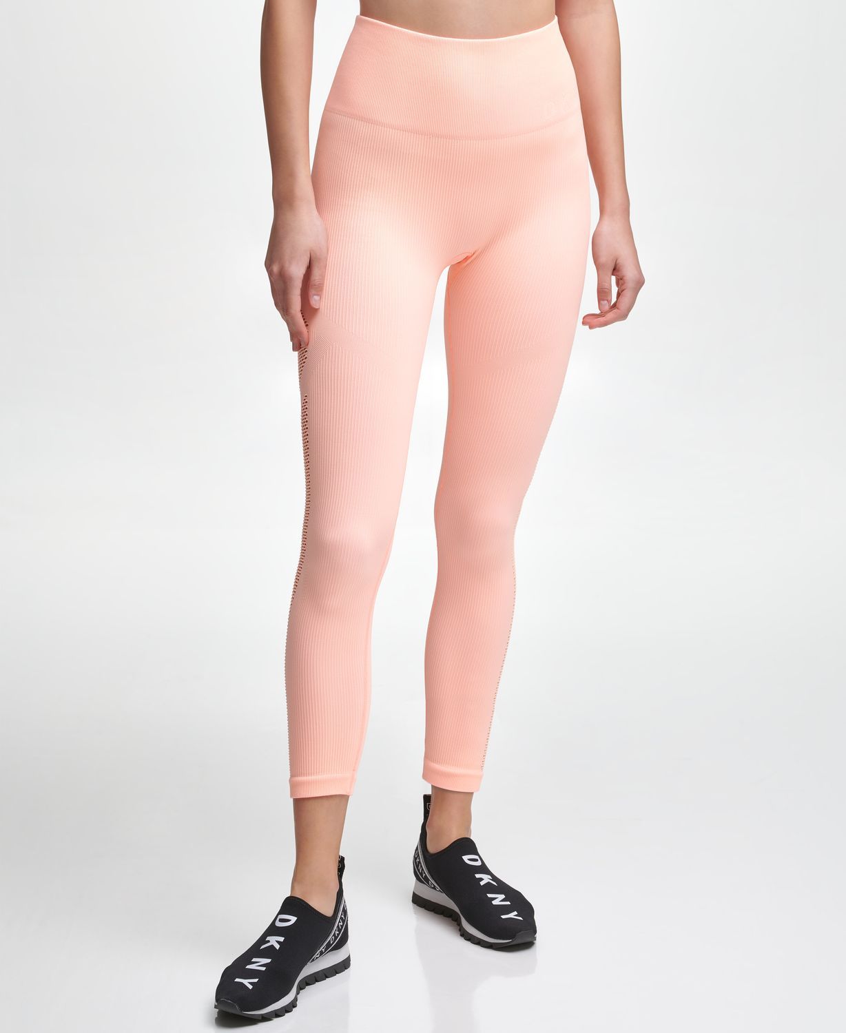 

Леггинсы женские DKNY DP1P2594 розовые S, DP1P2594