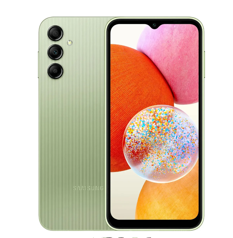 

Смартфон Samsung Galaxy A14 4/128Gb, SM-A145, светло-зеленый, SM-A145