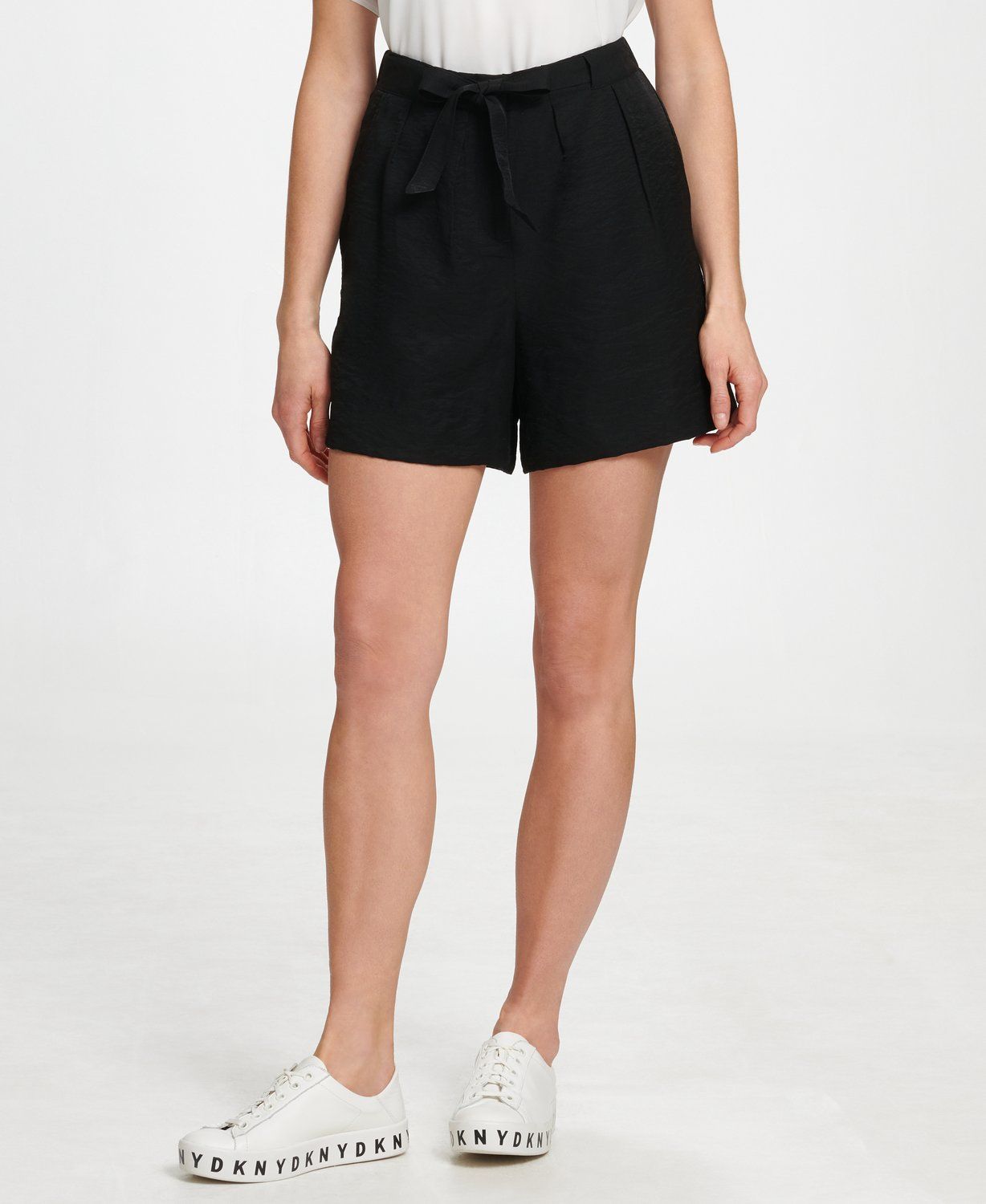 

Шорты женские DKNY P0ELZB20 черные XS, P0ELZB20