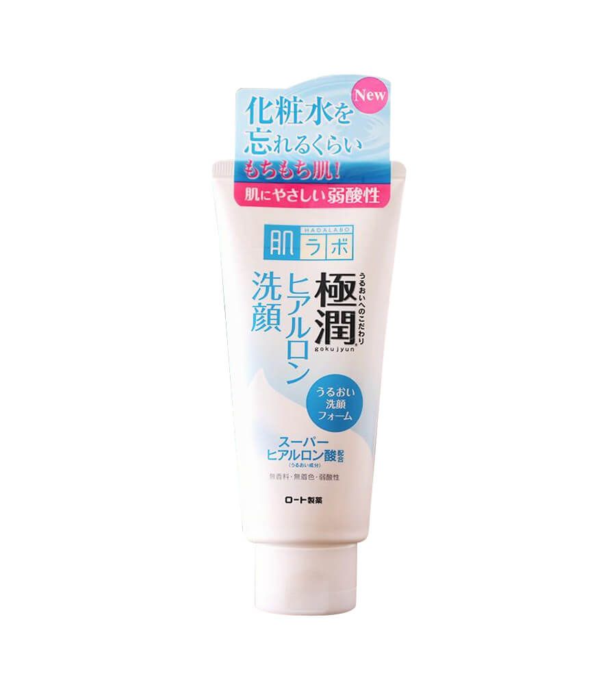 Пенка для лица Hadalabo Gokujyun Hyaluronic Face Wash Foam, 100мл