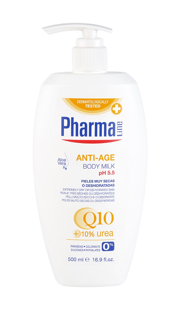 фото Молочко herbal для тела антивозрастное pharmaline anti-age body milk 500 мл