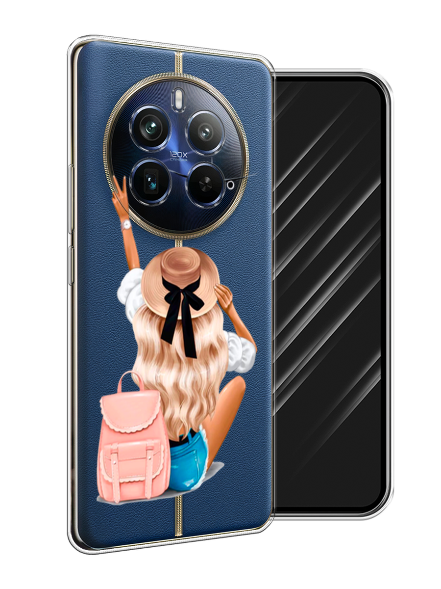 

Чехол Awog на Realme 12+ "Автостопом самолетом", Бежевый;белый, 2516350-1