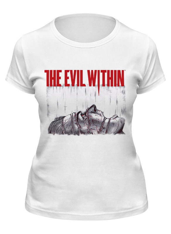 

Футболка женская Printio The evil within белая S, Белый, The evil within