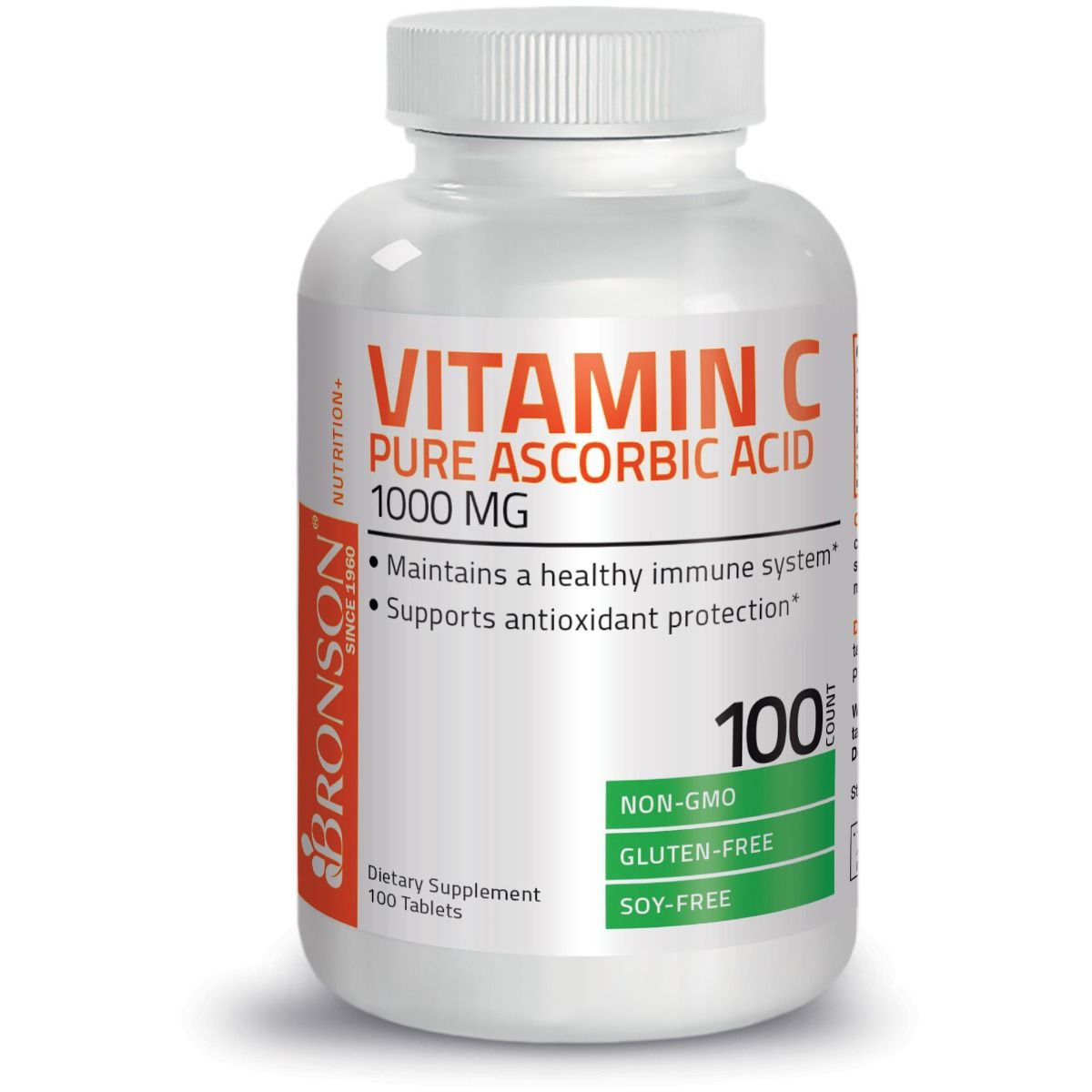 

Витамин C Bronson Vitamin C Ascorbic Acid Витамин С 100 таблеток