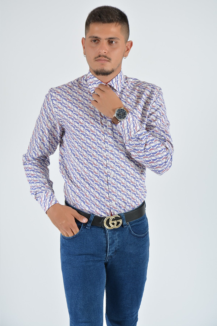 

Рубашка мужская Terapi Giyim 23991 белая 2XL (товары доставляются из-за рубежа), 23991