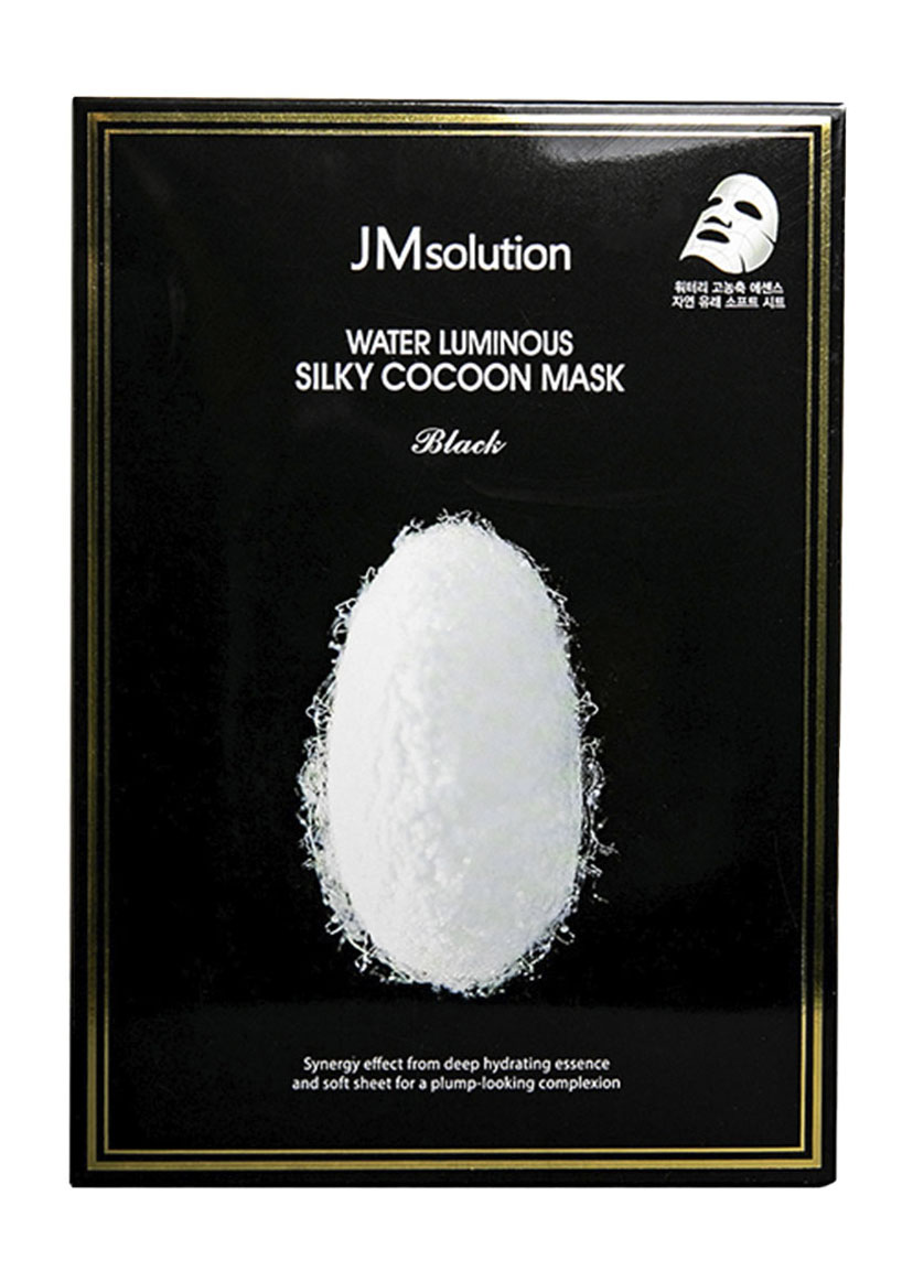 Купить Маска для лица JMsolution Water Luminous Silky Cocoon Mask Black Pack, 350мл, JM SOLUTION