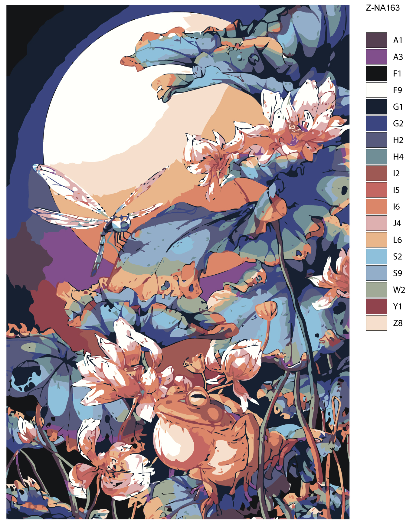 

Картина по номерам, Живопись по номерам, 80 x 120, Z-NA163, Z-NA163