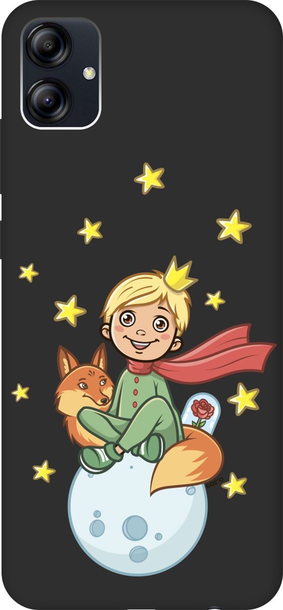 

Чехол на Samsung Galaxy A04e с 3D принтом "Little Prince" черный, Черный;бежевый, 158474