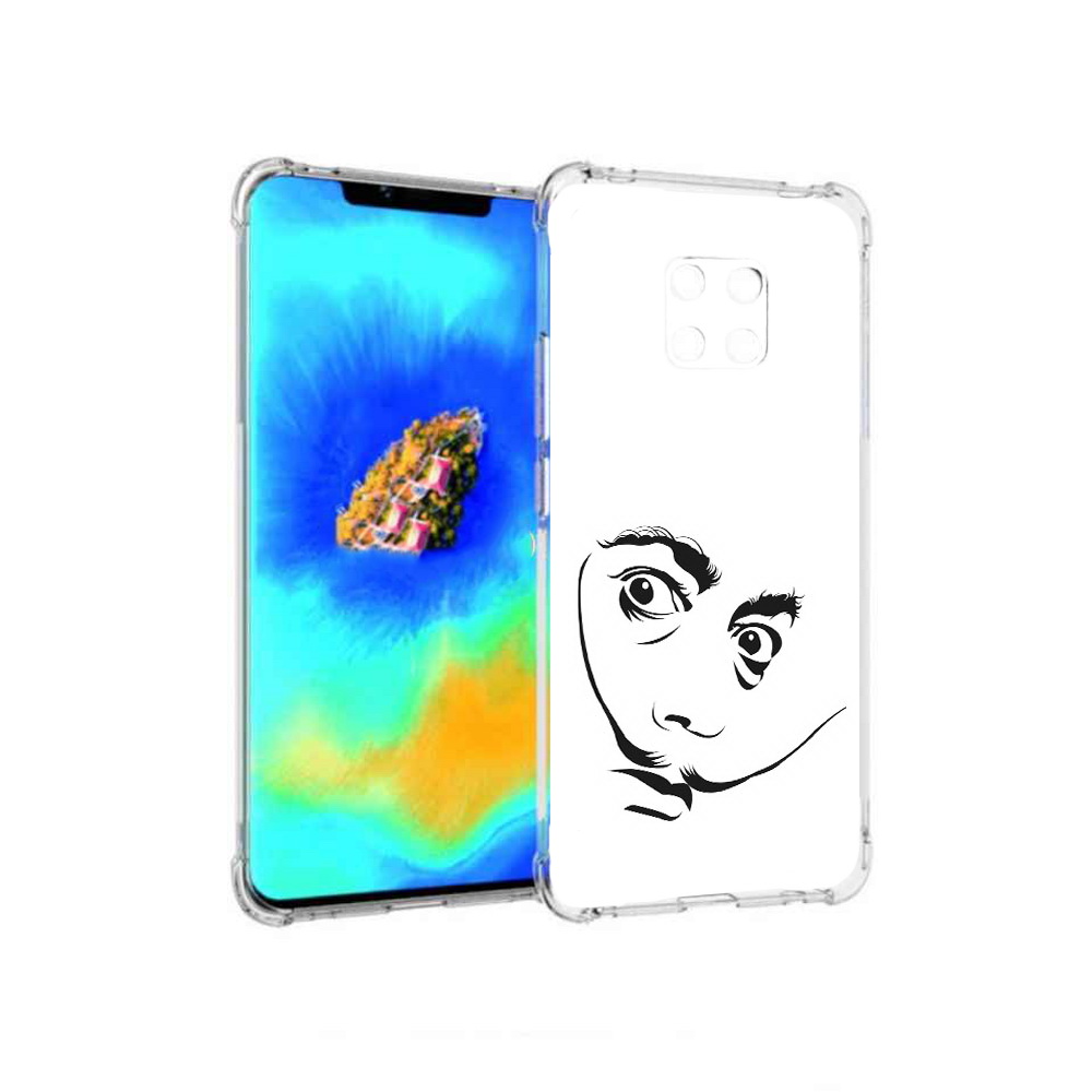 

Чехол MyPads мужчина с длинными усами для Huawei Mate 20 Pro, Прозрачный, Tocco