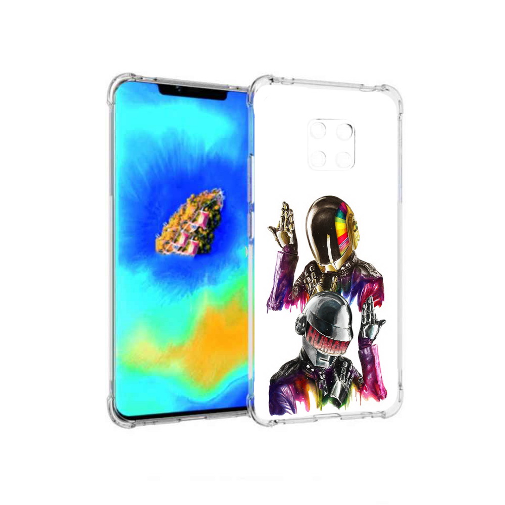 

Чехол MyPads диско космонавты для Huawei Mate 20 Pro, Прозрачный, Tocco
