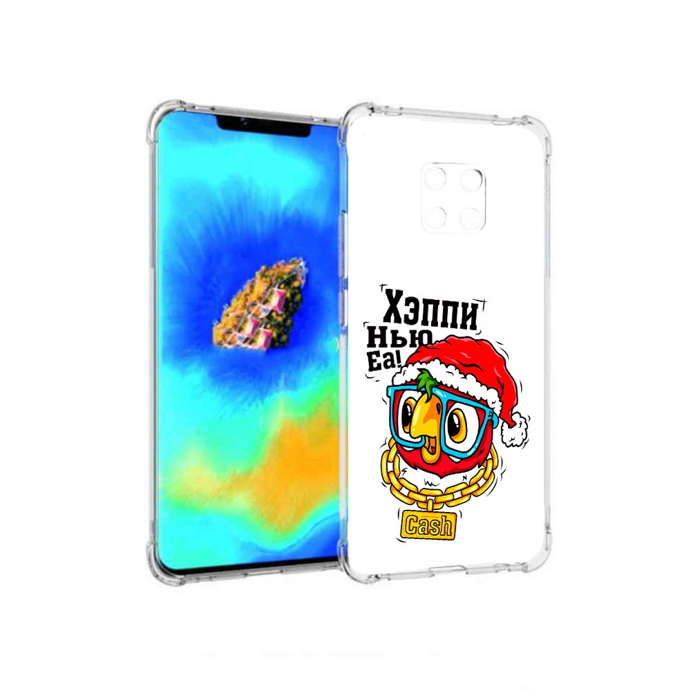 Чехол MyPads Хэппи нью еа для Huawei Mate 20 Pro