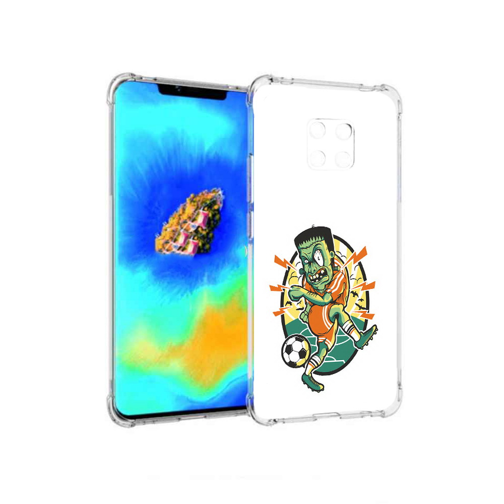 

Чехол MyPads зомби футболист для Huawei Mate 20 Pro, Прозрачный, Tocco