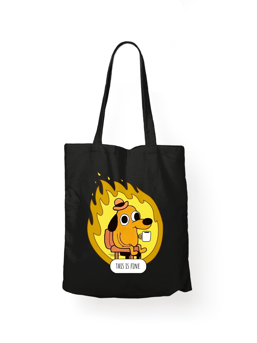 

Шоппер унисекс СувенирShop TRTF5, черный, TRTF5